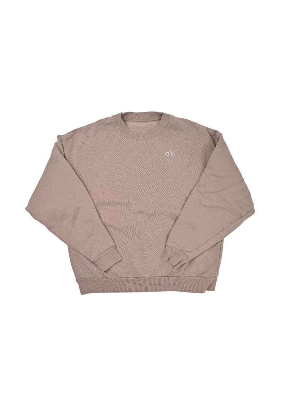 ALO Yoga Accolade Crew Neck Pullover in Mushroom